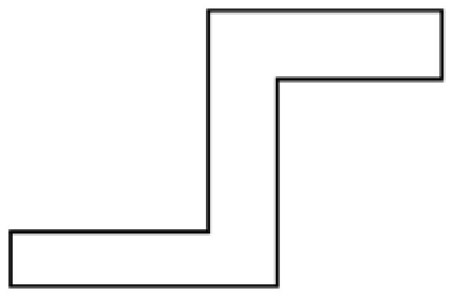 Shapes item: stepped Z outline