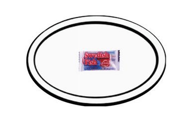 Other pattern, gives to self: candy plate.